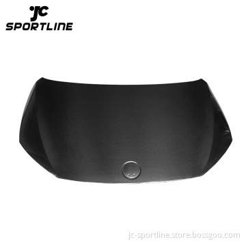 Carbon Fiber Engine Hood Spoiler for Volkswagen Scirocco R OEM